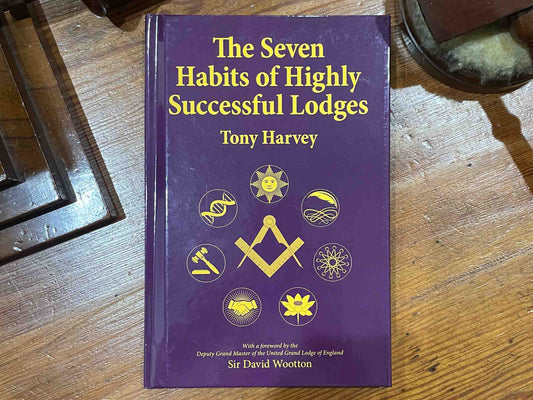 Unlock the secrets of successful Lodges with "The Seven Habits of Highly Successful Lodges" by Tony Harvey. This book provides practical approaches to strengthen and revive your Lodge.