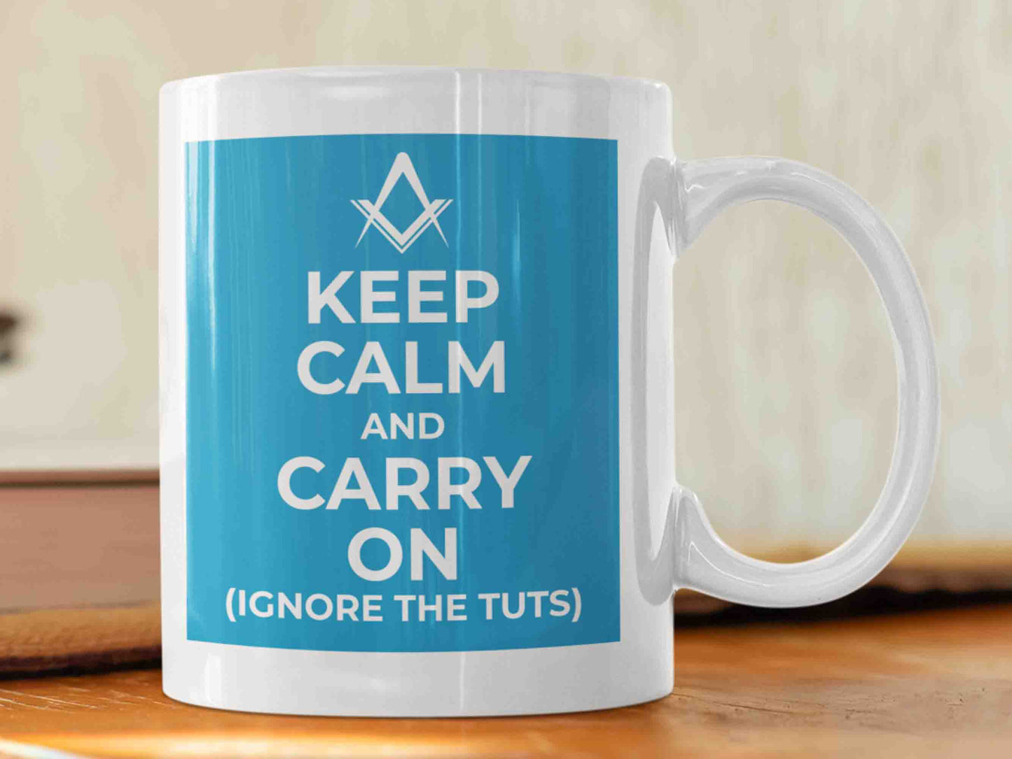 Freemason Mug - A high-quality ceramic mug with a humorous and charming message, perfect for any Masonic enthusiast or as a gift for a Freemason